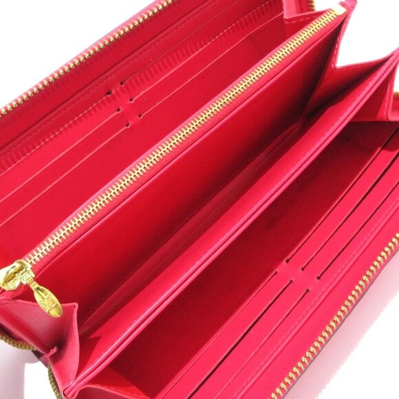 LOUIS VUITTON Zippy Wallet Hot Pink Monogram Vernis - 378-080425 - Picture 8 of 11